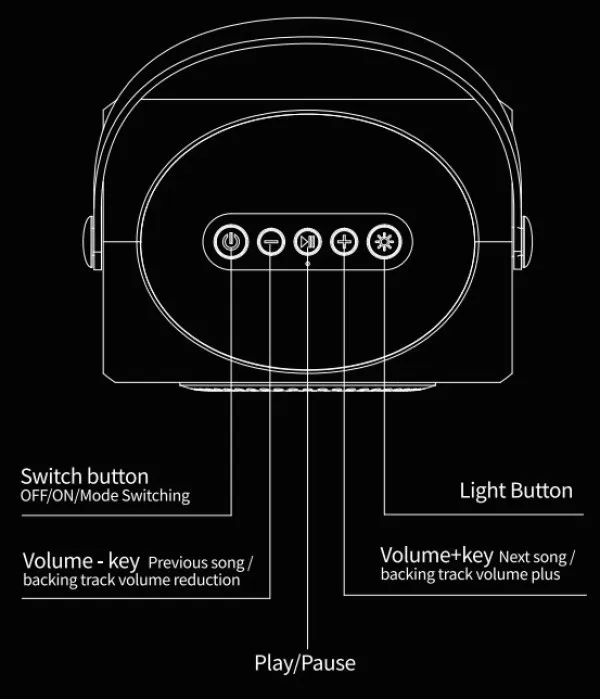 GEMBIRD SPK-L2 ** Gembird Bluetooth zvucnik FM RGB, 10W, 1800mAh, microSD, AUX + mikrofon 500mAh (1360) Slika 7