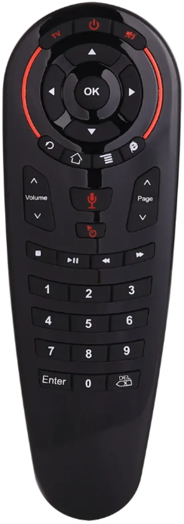 GEMBIRD GMB-G30S AIR MOUSE Wireless Keyboard - Voice Universal Remote Control Gyro for Android tv box PC Slika 6