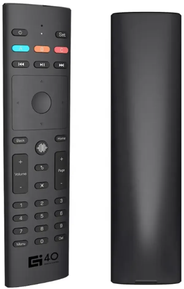 GEMBIRD GMB-G40S AIR MOUSE Remote control for TV/PC, With Gyroscope smart google Google Assistant Slika 6