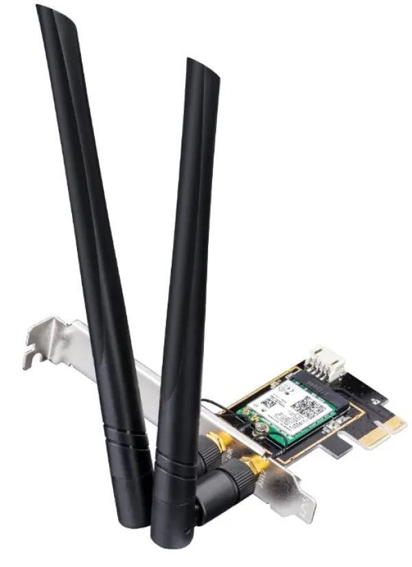CUDY Cudy WE3000 AX3000 Wi-Fi 6 + Bluetooth5.2 PCI Express Adapter 2.4+5Ghz, 2x5dBi detachable antenna Slika 1