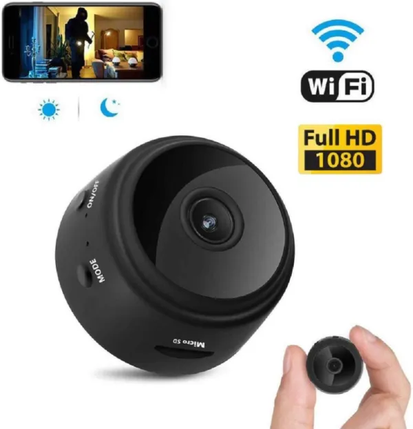WIFI Mini kamera A9, fullHD, senzor pokreta, noćno snimanje, 1080P Slika 8