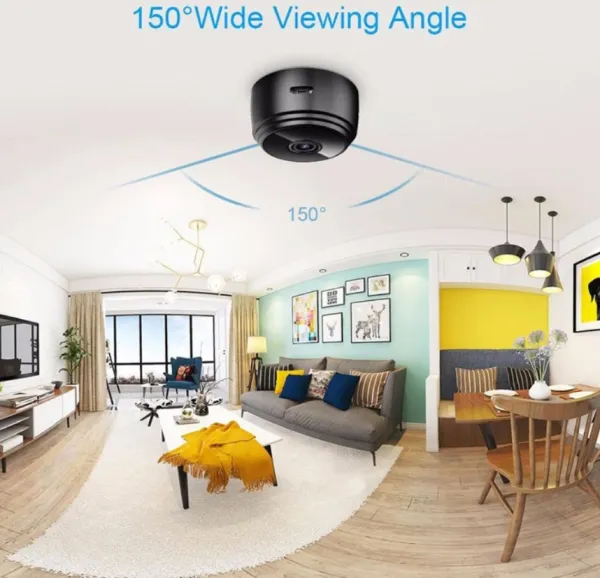 WIFI Mini kamera A9, fullHD, senzor pokreta, noćno snimanje, 1080P Slika 7