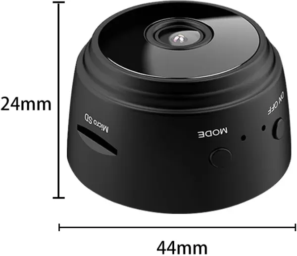 WIFI Mini kamera A9, fullHD, senzor pokreta, noćno snimanje, 1080P Slika 3