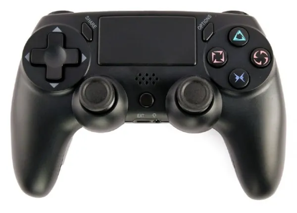 JPD-PS4BT-01-BK Gembird PC/PS4 Bezicni gamepad sa dvostrukom vibracijom Black (alt. JPD-Wireless) Slika 3