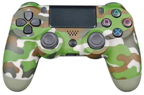 GEMBIRD JPD-Wireless-Thrillershock PC/PS4 CAMO GREEN Gembird Bezicni gamepad sa dvostrukom vibracijom v2 Slika 2