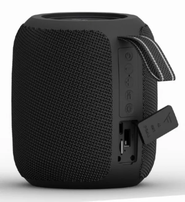 GEMBIRD SPK-BT-LED-05-BK Gembird Portable Bluetooth RGB LED TWS speaker, 8W, BT, FM, USB, Handsfree, Black Slika 7