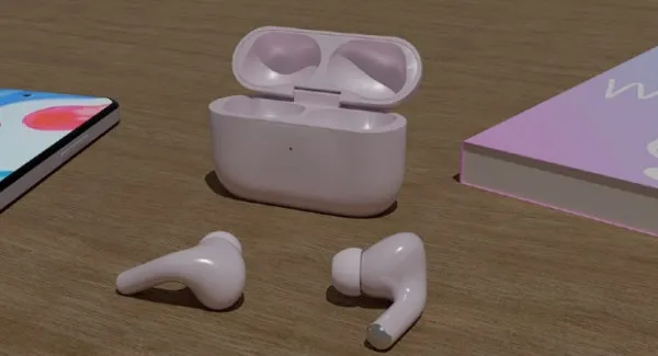 TWS-03-P Gembird bluetooth V5.0 slusalice, TWS, pink Slika 2