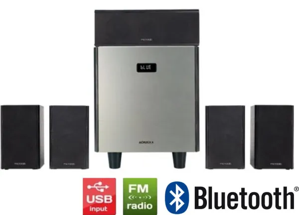 MICROLAB Microlab HTS800 Home Theater System 180W, Bluetooth, LED Screen, Aux, USB, DVD5.1, Optical, HDMI, FM Slika 4