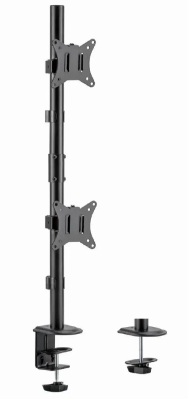 GEMBIRD MA-D2-02 Gembird Podesivi vertikalni stoni drzac za dva monitora, tilt, 17-32 max.2x9kg Slika 3