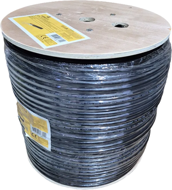 FPC-6260ME-SOL-OUT * Gembird FTP cat6 Outdoor+SAJLA, solid 23AWG, 0,57mm PREMIUM CCA pun presek 305m Slika 2