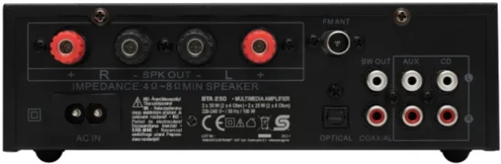 Multimedijalno mini pojaèalo sa BT vezom, 2x50W, BTA250 Slika 3