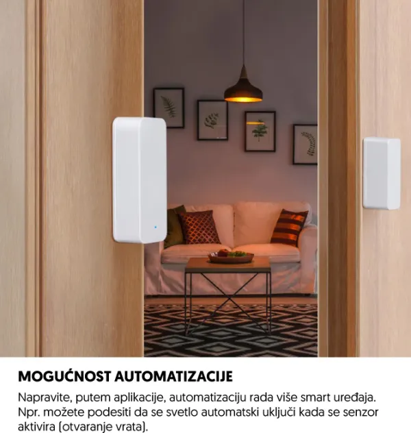 SMART senzor za vrata i prozore, WIFI, Tuya app, WFS-D06 Slika 2