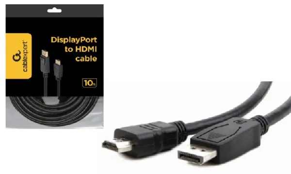 CC-DP-HDMI-10M Gembird DisplayPort na HDMI digital interface kabl 10m Slika 2