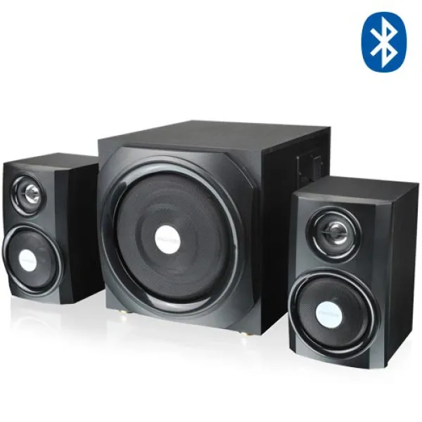 Microlab TMN9BT Aktivni drveni zvucnici 2.1 sistem 40W RMS (18W+2*11W) SD, USB, 3,5mm, Bluetooth Slika 5