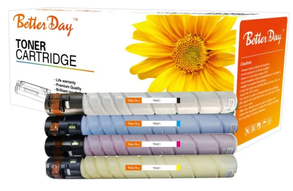 Toner BetterDay C-TN321 BK zam. kaseta za Konica Black 27k (bez cipa) Slika 1