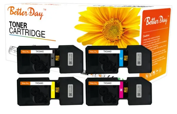 Toner BetterDay C-TK5440 Y zam. kaseta za Kyocera Yellow 2.4k Slika 1