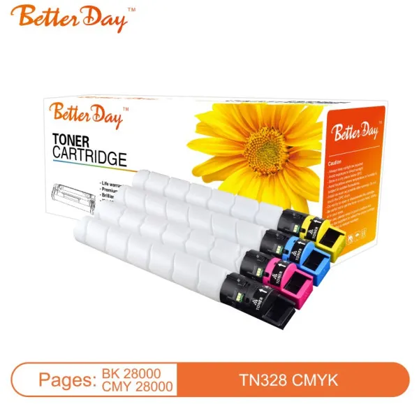 Toner BetterDay C-TN328 M (Low temperature toner) zam. kaseta za Konica Bizhub Magenta 28k Slika 2