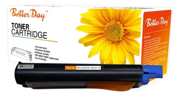 Toner BetterDay C-NPG-28/GPR-18/EXV-14 zam. kaseta za Canon 8.3k (bez cipa) Slika 1
