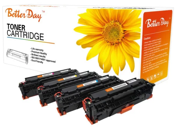 Toner BetterDay CC533A, CE413A, CF383A (304A, 305A, 312A) zam. kaseta za HP Magenta 2.8k Slika 2