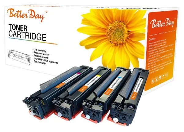 Toner BetterDay CF540A/CRG-054/CF400A/CRG-045 zam. kaseta za HP Black 1.7k Slika 1