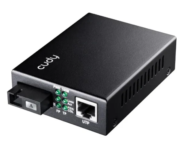 CUDY Cudy MC100SB-20A 10/100M Ethernet Media Converter TX1310nm RX1550nm Slika 2