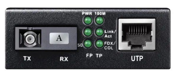CUDY Cudy MC100SB-20A 10/100M Ethernet Media Converter TX1310nm RX1550nm Slika 1