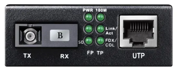 CUDY Cudy MC100SB-20B 10/100M Ethernet Media Converter TX1550nm RX1310nm Slika 2