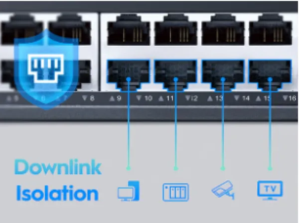 CUDY Cudy FS1024 24-Port 10/100 Mbps Ethernet Switch Slika 1
