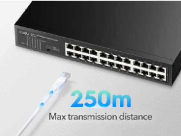 CUDY Cudy FS1024 24-Port 10/100 Mbps Ethernet Switch Slika 8
