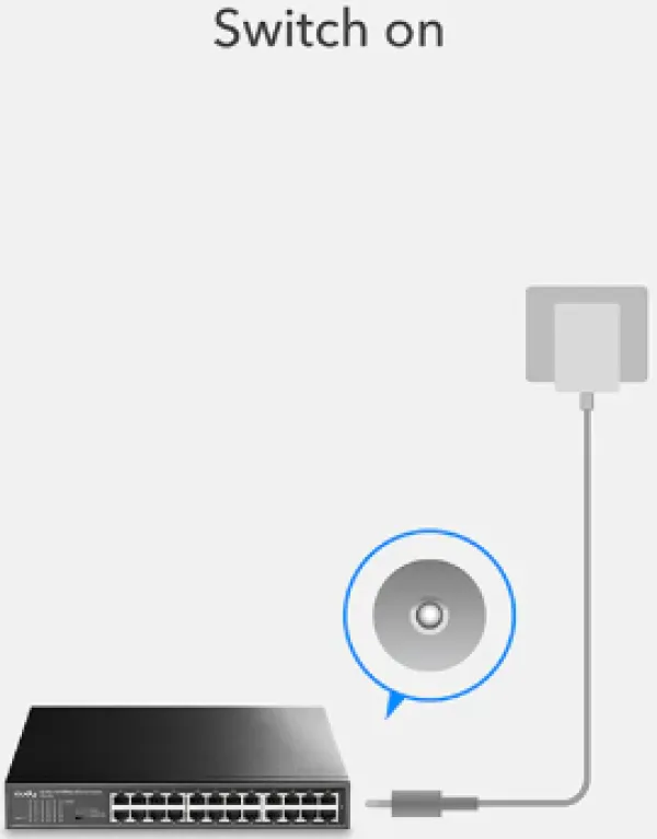 CUDY Cudy FS1024 24-Port 10/100 Mbps Ethernet Switch Slika 5