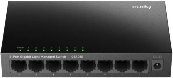 CUDY Cudy GS108E 8-Port Gigabit Light Managed Switch Slika 1