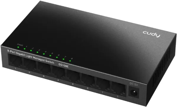 CUDY Cudy GS108E 8-Port Gigabit Light Managed Switch Slika 2