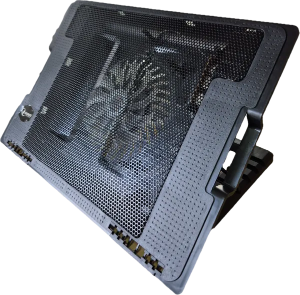 DEEPCOOL N2000IV** Gembird hladnjak za laptop, 15-17 180mm Fan-CONTROL, 2xUSB, 365x265mm, Ergo Stand(599) Slika 4