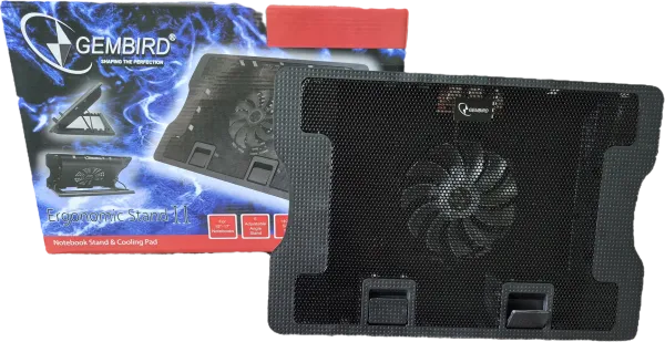 GEMBIRD N2000FS** Gembird hladnjak za laptop 15-17 140mm Fan-CONTROL, 2xUSB, 370x265mm, Ergo Stand(599) Slika 3