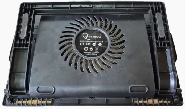 DEEPCOOL N2000IV** Gembird hladnjak za laptop, 15-17 180mm Fan-CONTROL, 2xUSB, 365x265mm, Ergo Stand(599) Slika 6