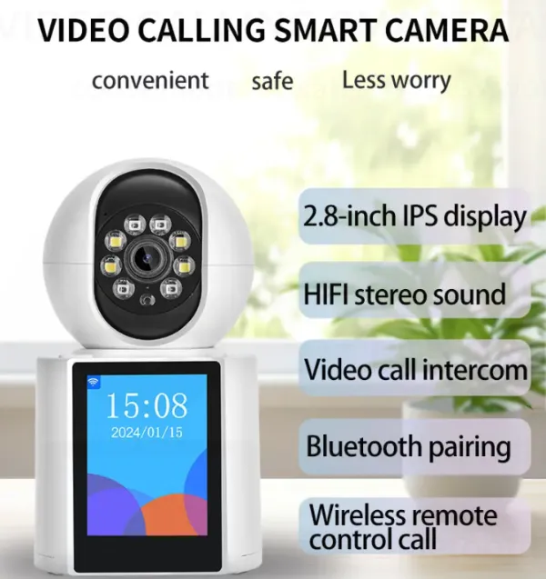 CAM-IP3M-V1 GMB Video Calling kamera 3 mpix microSD iCSee xmeye pro app Two-way voice PTZ, 3.6mm Slika 4