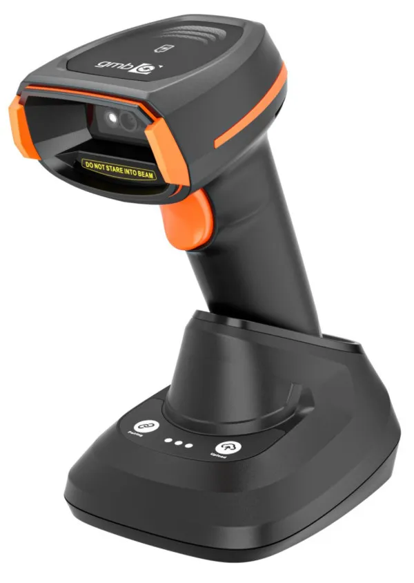POS-BS4208SRC GMB 2d/OCR CMOS barcode scanner with CRADLE, barkod skener 2000mAh, 1MP, BT/WiFi Slika 3