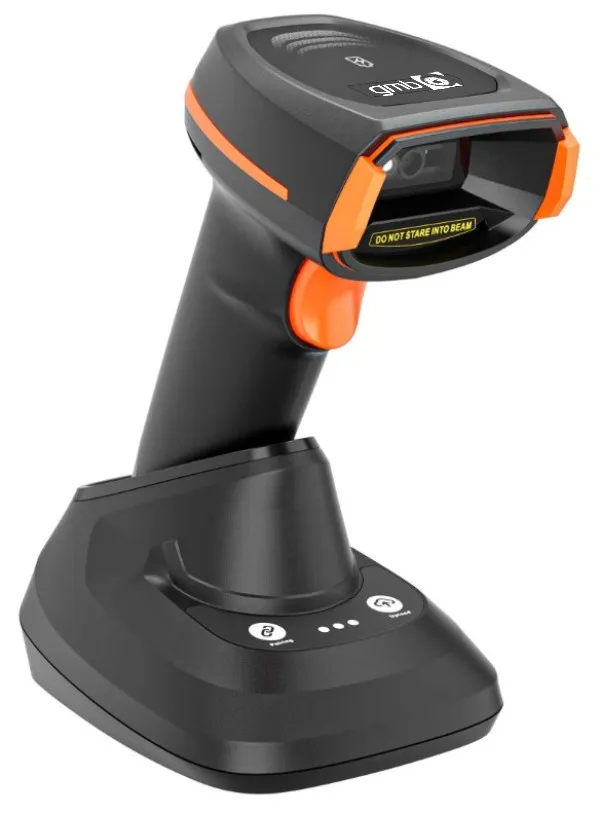 POS-BS4208SRC GMB 2d/OCR CMOS barcode scanner with CRADLE, barkod skener 2000mAh, 1MP, BT/WiFi Slika 2
