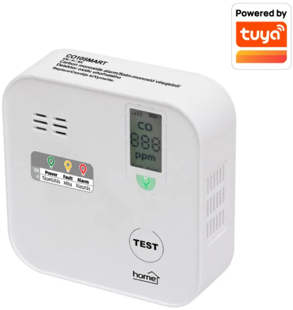 HOME SMART alarm ugljen monoksida (prema EN 50291-1) CO10SMART Slika 2