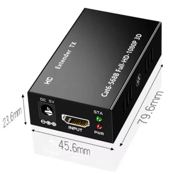 DEX-HDMI-06 Gembird HDMI extender 60m active (CAT6) Slika 2