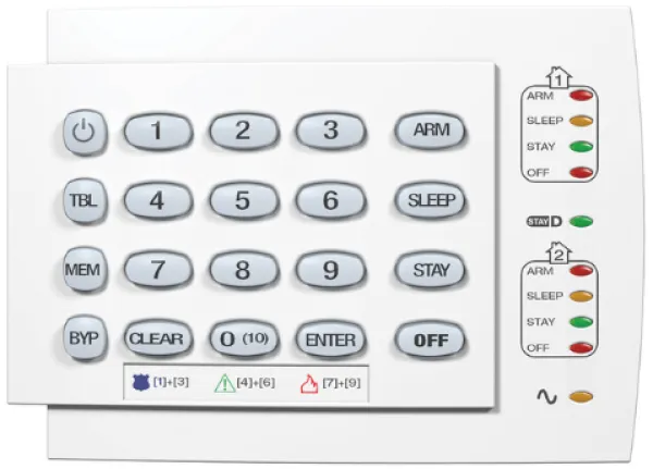 Paradox K10H, Šifrator LED horizontalni Slika 1