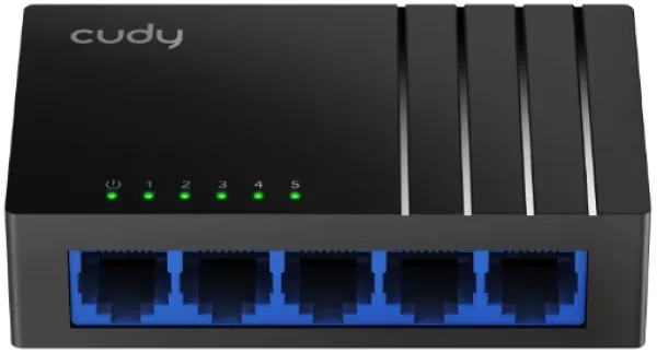 CUDY Cudy GS105D 5-Port Gbit Desktop Switch, 5x RJ45 10/100/1000 (Alt. PFS3005-GT-L) Slika 1