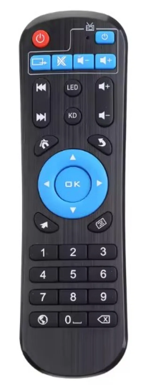 GEMBIRD GMB-X96 MAX+ 2/16GB DDR3 smart TV box S905X3 quad, Mali-G31MP 4K, KODI programmable IR daljinski Slika 3