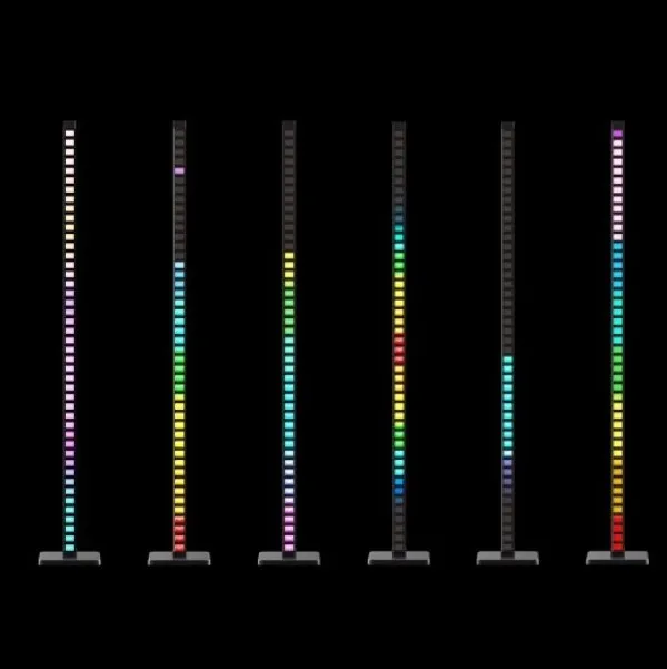 MIT.EL Podna lampa M69-B RGB+IC crna 10W LED sa daljinskim 20 tastera i adapterom 5V 2A Slika 4