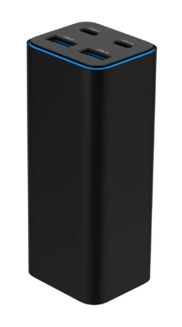 GEMBIRD TA-UC-2A2C-PD100-01-BK Gembird 4-port 100W GaN USB PowerDelivery brzi punjacr, black Slika 3