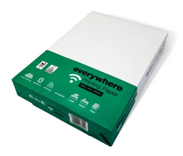 Papir Fotokopir Everywhere A4/75g m2/ 500Lista za laser, inkjet i fotokopir masine Ris papira Slika 3