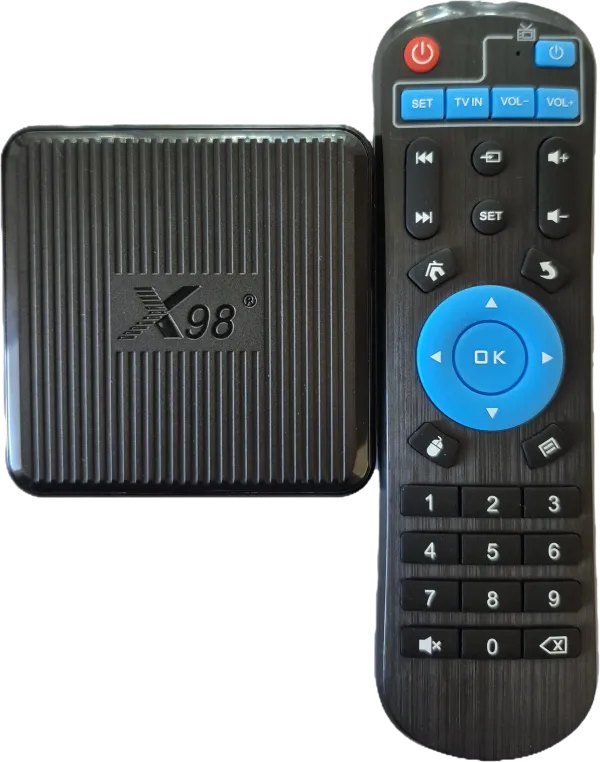 GEMBIRD GMB-X98Q 2/16GB + daljinski BLUE (odvojen) S905W2 quad, Mali-G31MP2 4K, Android 11.0 programirajuci Slika 2
