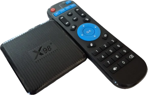 GEMBIRD GMB-X98Q 2/16GB + daljinski BLUE (odvojen) S905W2 quad, Mali-G31MP2 4K, Android 11.0 programirajuci Slika 1