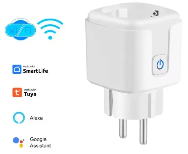 GEMBIRD SMART-MON16A GMB Power Energy merac potrosnje struje gateway tuya zigbee wifi smart 16A Slika 4