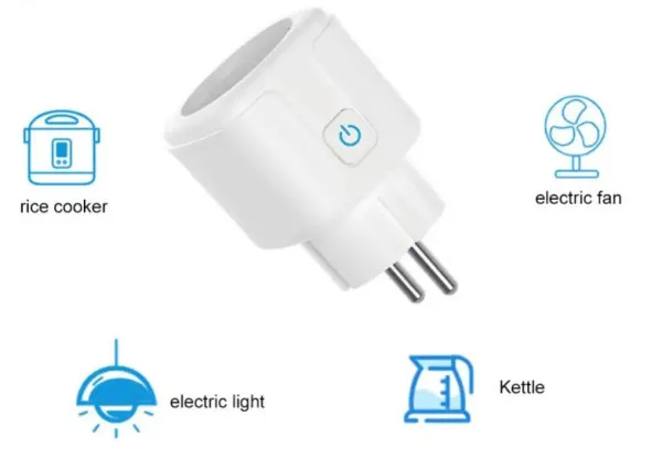 GEMBIRD SMART-MON16A GMB Power Energy merac potrosnje struje gateway tuya zigbee wifi smart 16A Slika 5